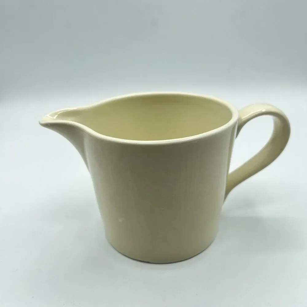 Crate & Barrel Pale Yellow Creamer Designed By Barbara Eigen